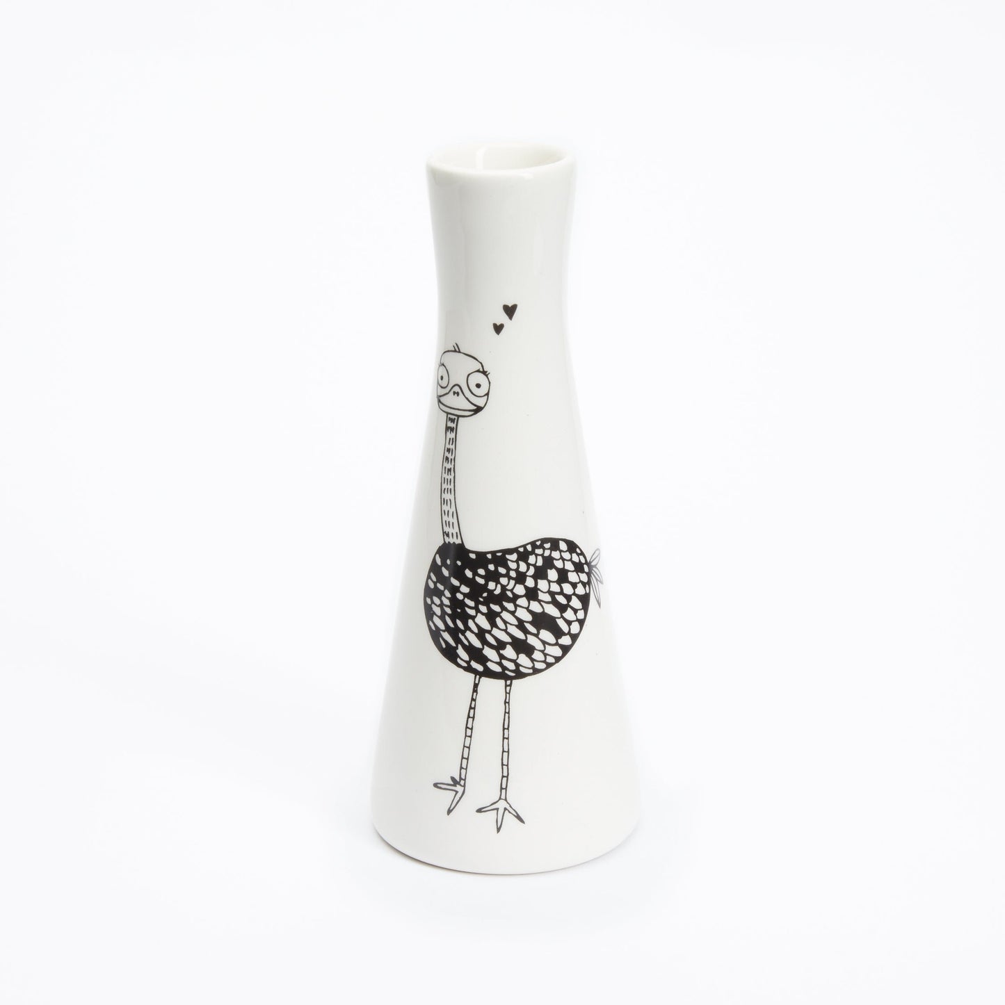 Tall Vase – Ostrich