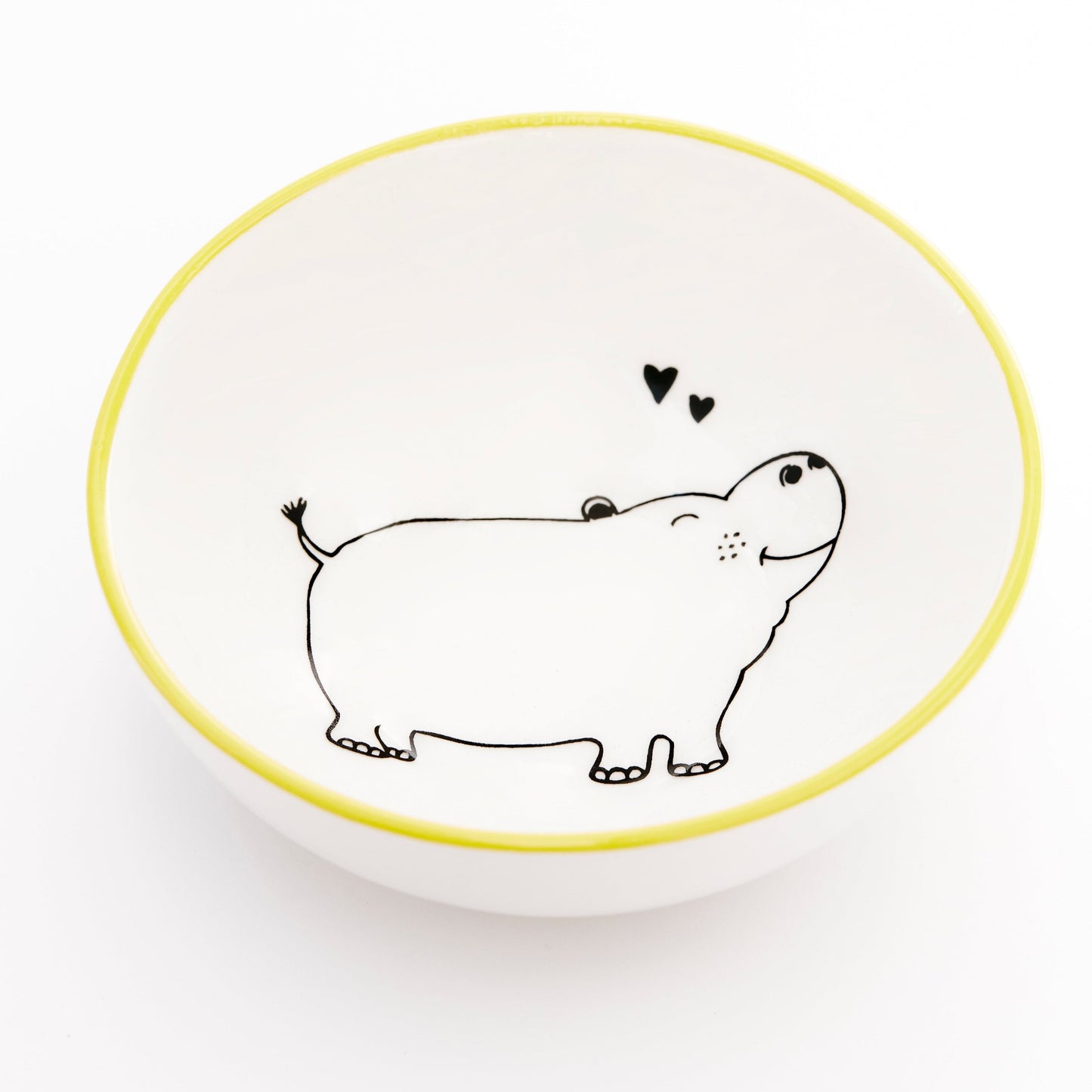 Small Bowl – Hippo Love