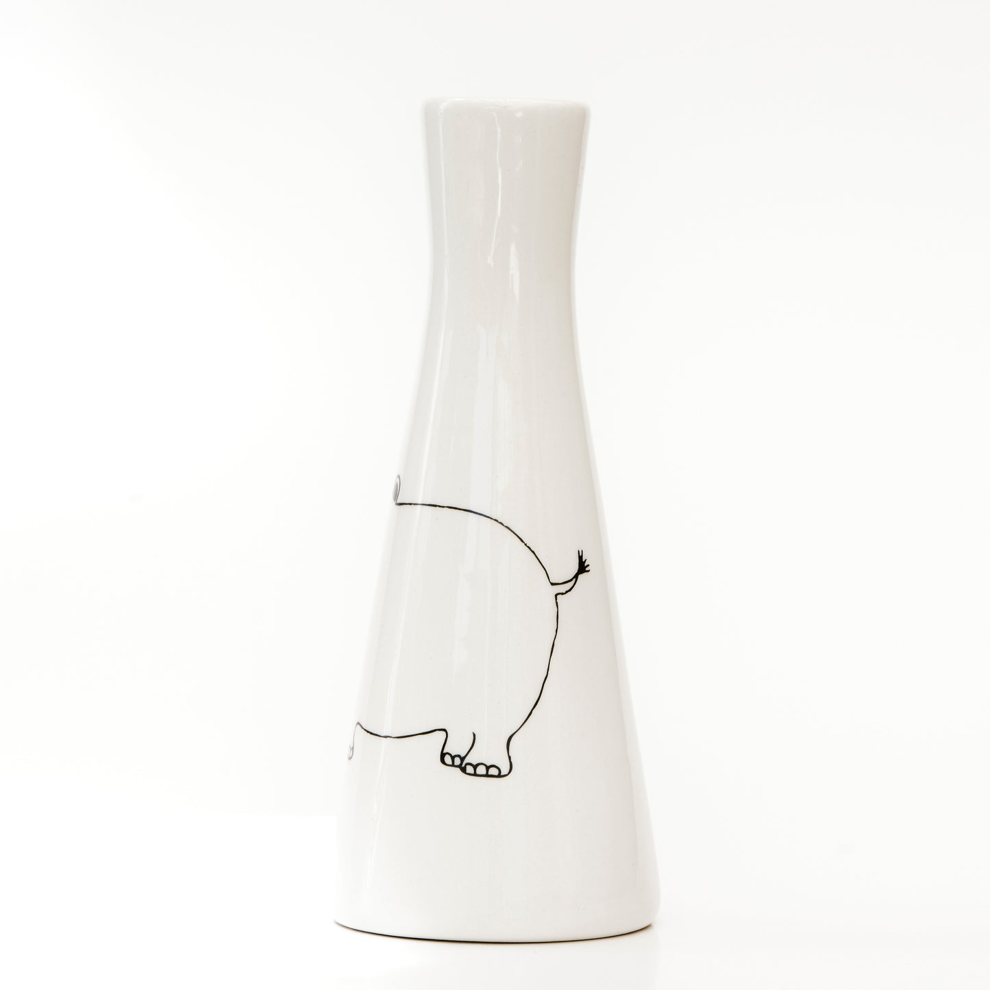 Tall Vase – Happy Hippo