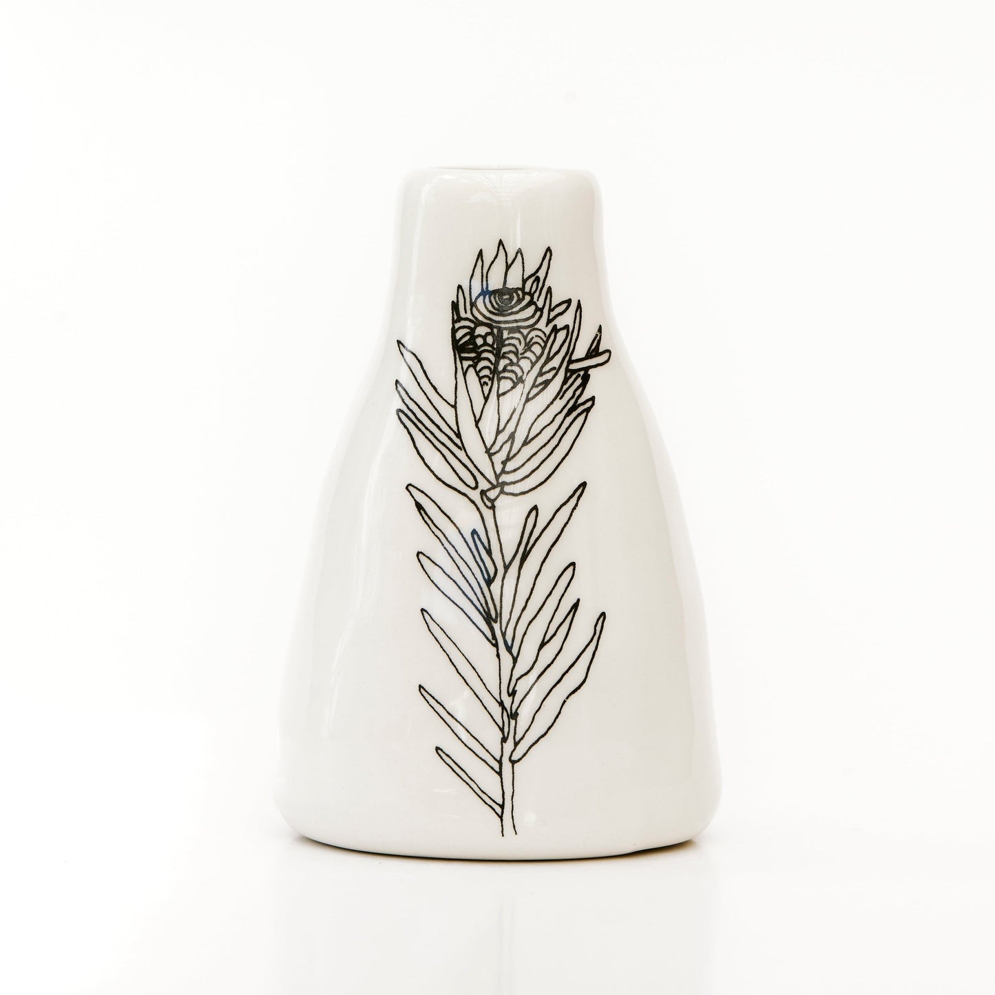 Short Vase – Black Cat Love