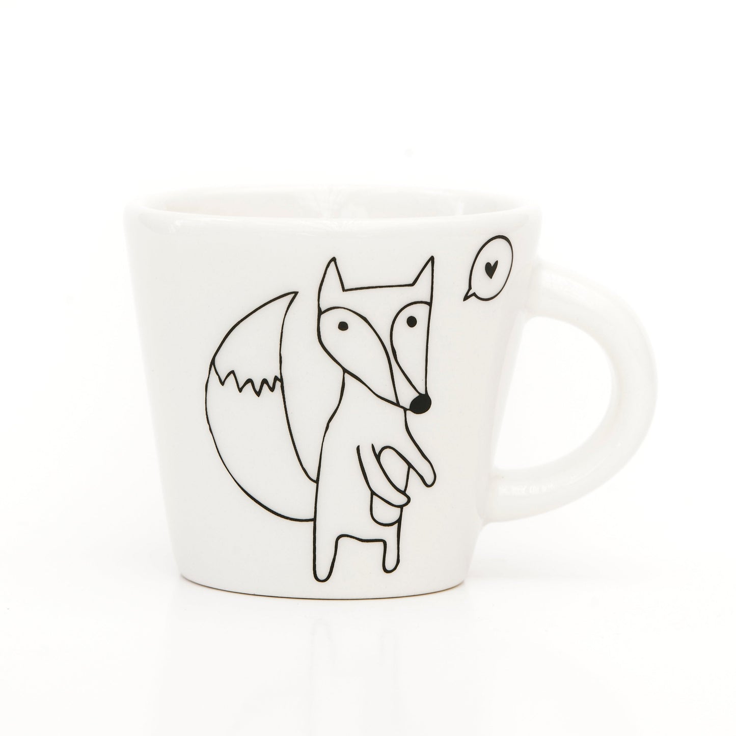 Coffee Cup – Heart Fox
