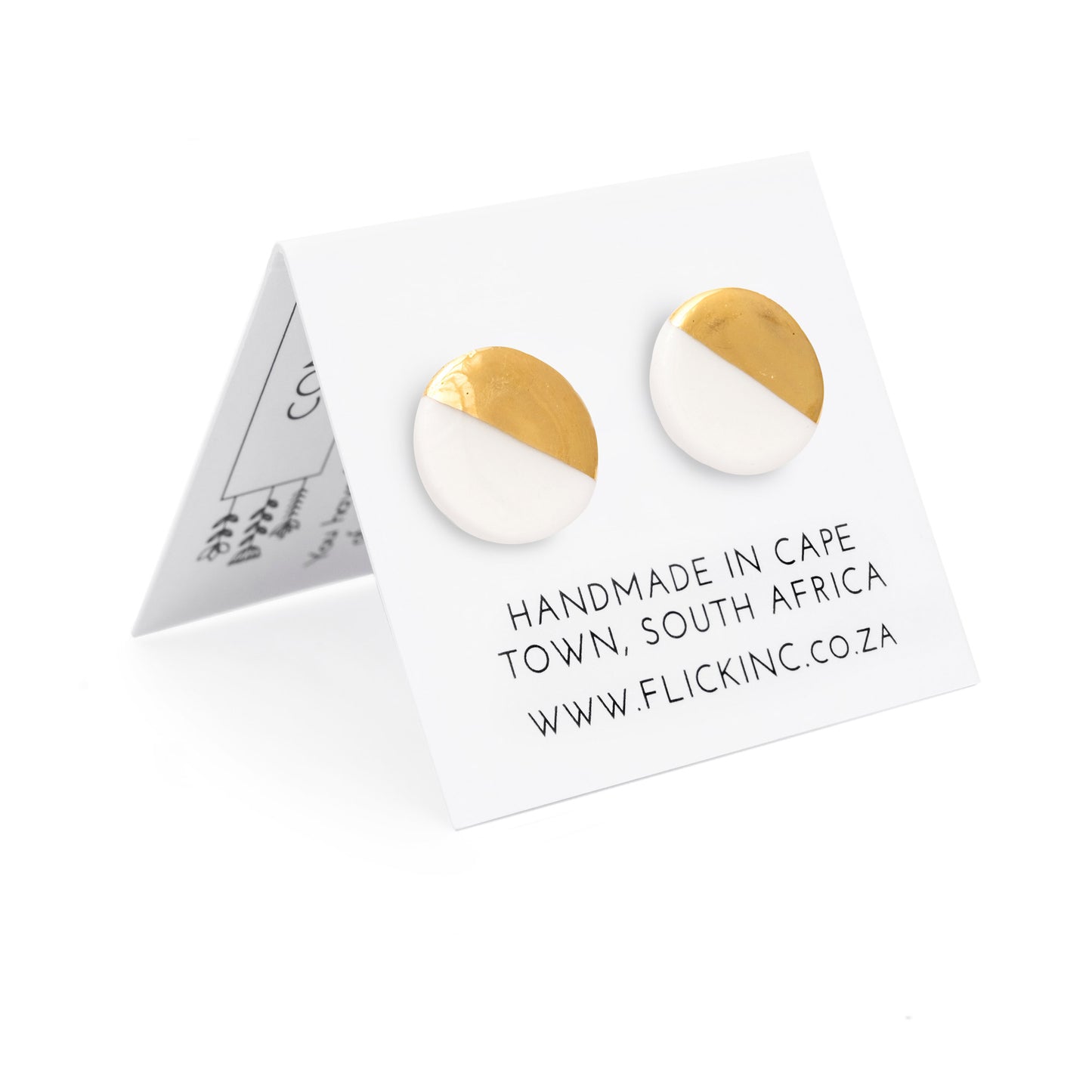 Porcelain Stud Earrings – Heaven and Earth