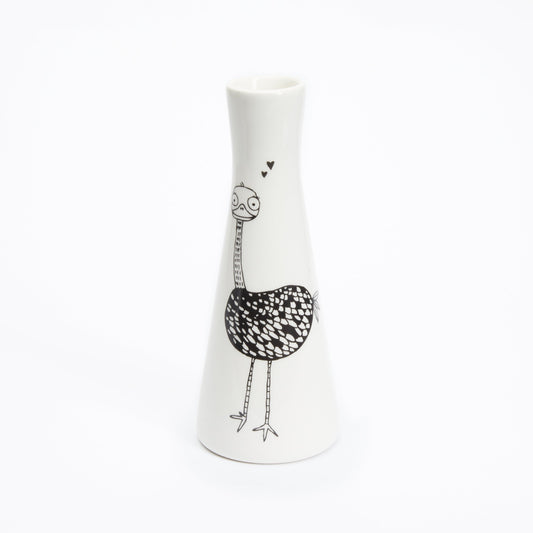 Tall Vase – Ostrich