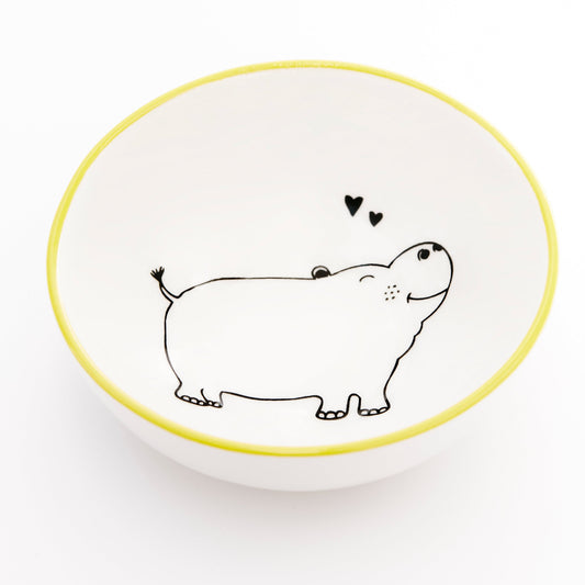 Small Bowl – Hippo Love
