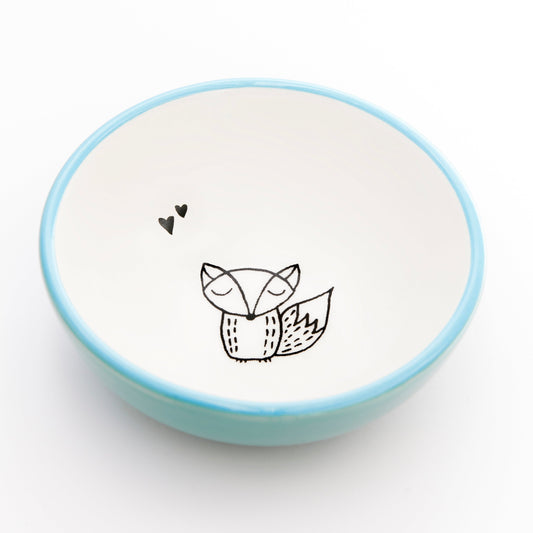 Small Bowl – Fox with Hearts