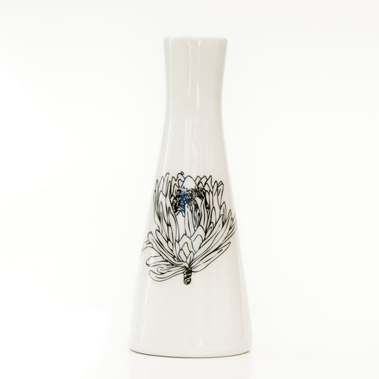 Tall Vase – Blooming Protea