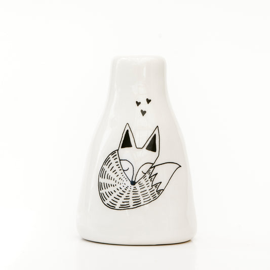 Short Vase – Sleeping Fox