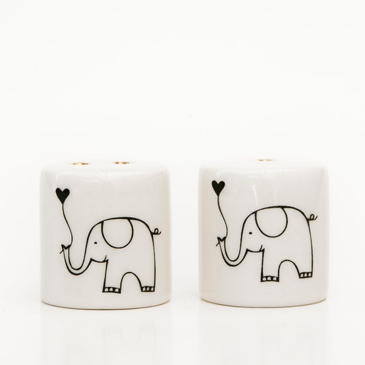 Salt and Pepper Shakers – Elephant’s Heart