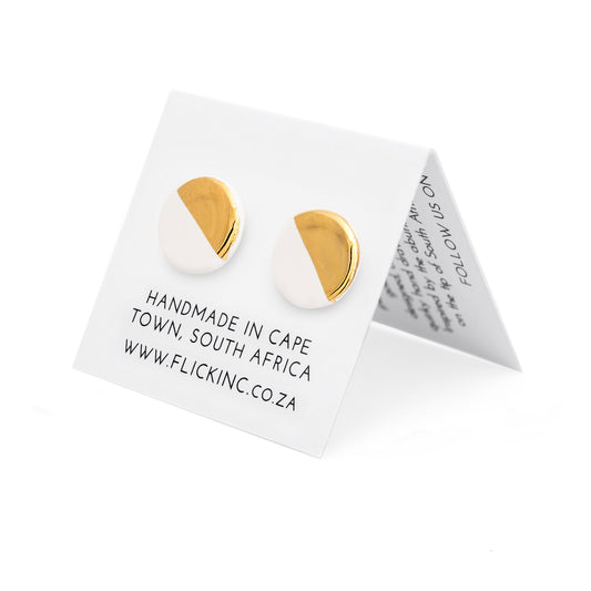 Porcelain Stud Earrings – Heaven and Earth