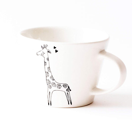 Large Tea Cup – Standing Giraffe