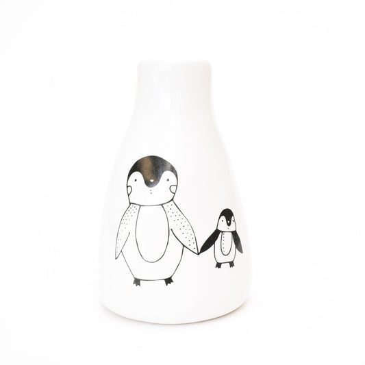 Short Vase – Penguin Connection