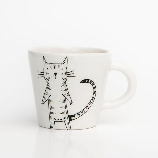 Coffee Cup – Standing Cat